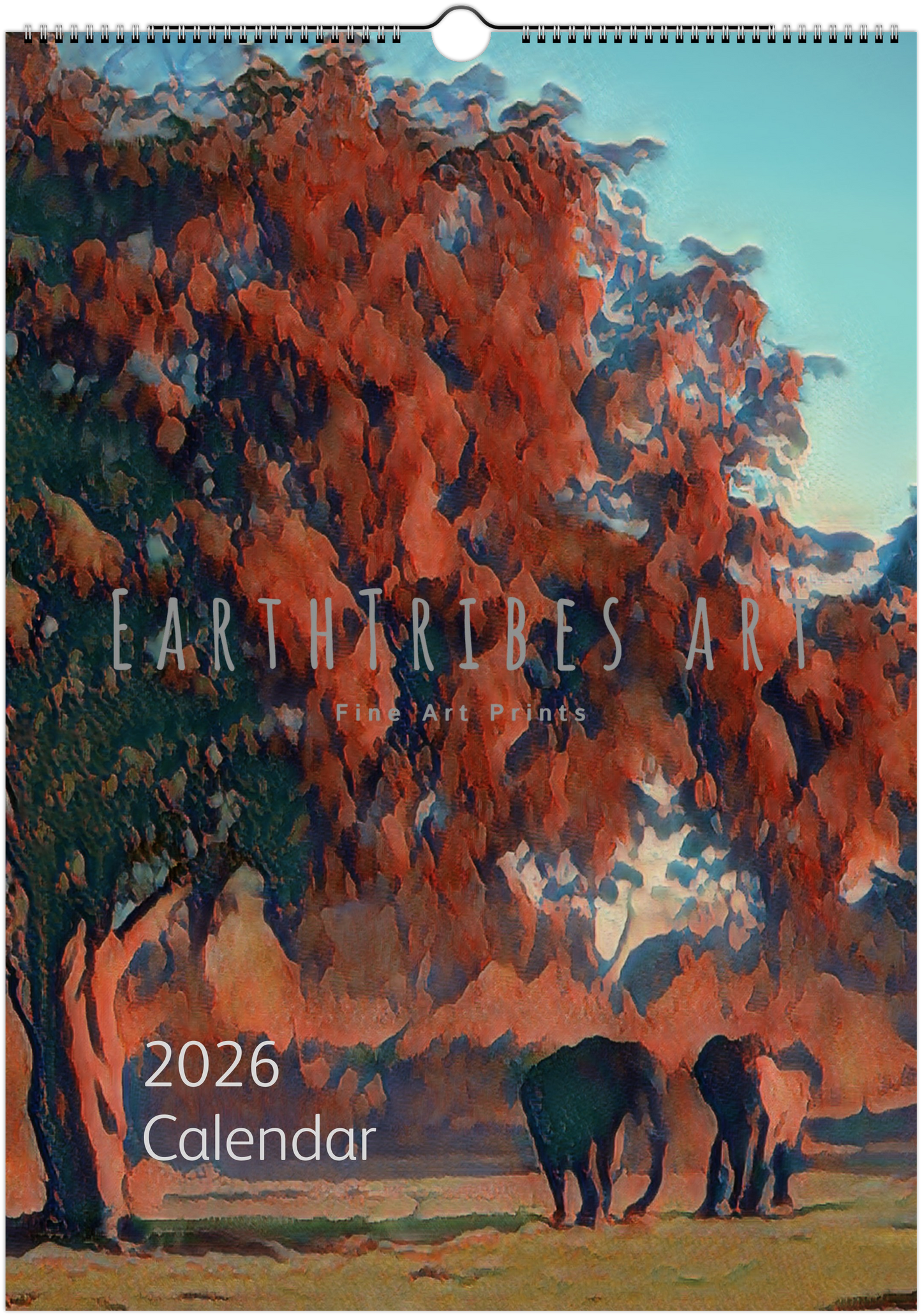 2026 Calendar - Soul of The Elephants